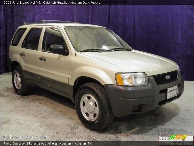 Gold Ash Metallic / Medium Dark Pebble 2003 Ford Escape XLS V6