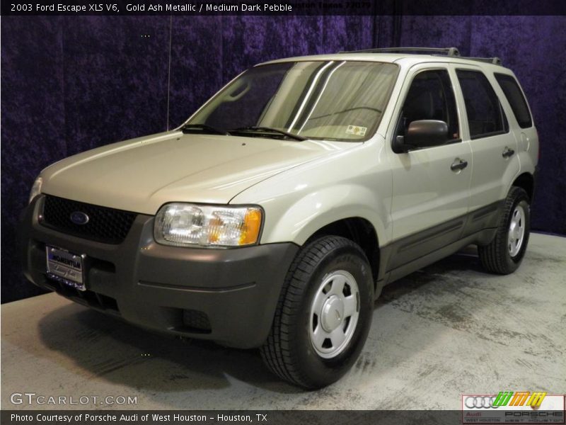 Gold Ash Metallic / Medium Dark Pebble 2003 Ford Escape XLS V6