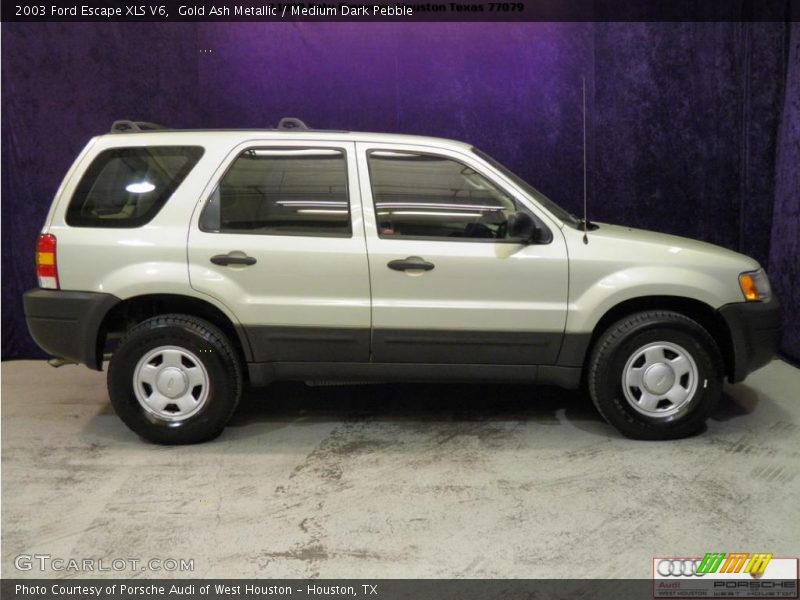 Gold Ash Metallic / Medium Dark Pebble 2003 Ford Escape XLS V6