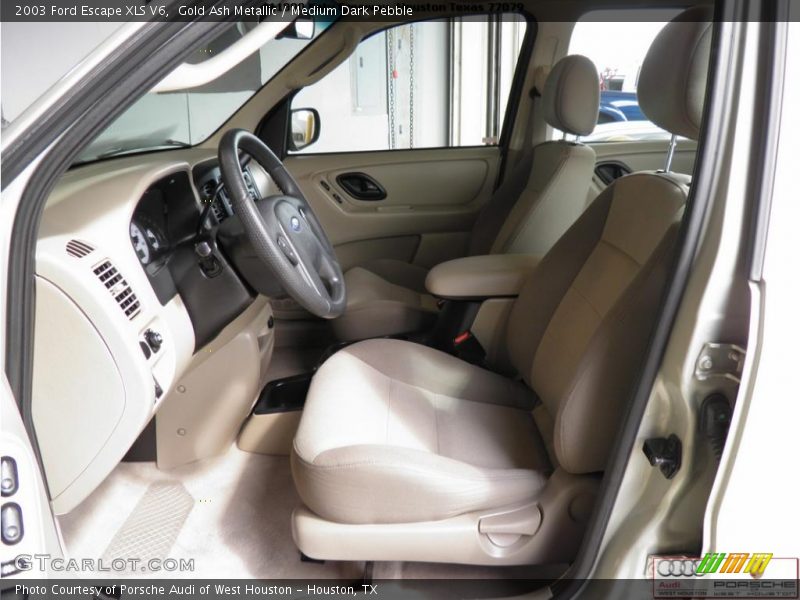 Gold Ash Metallic / Medium Dark Pebble 2003 Ford Escape XLS V6