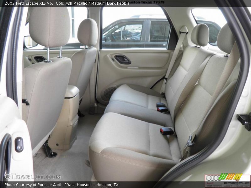 Gold Ash Metallic / Medium Dark Pebble 2003 Ford Escape XLS V6