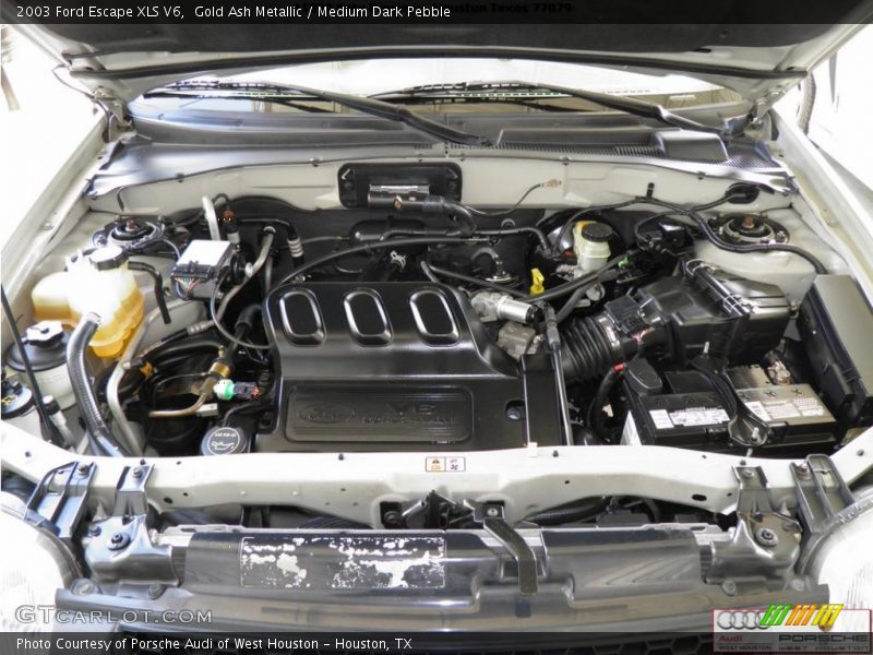 Gold Ash Metallic / Medium Dark Pebble 2003 Ford Escape XLS V6