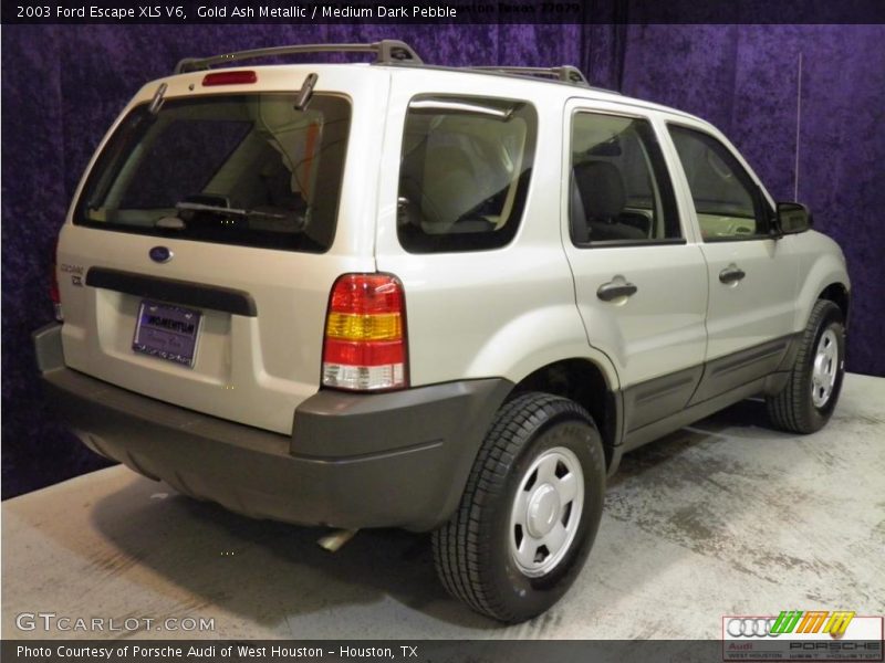 Gold Ash Metallic / Medium Dark Pebble 2003 Ford Escape XLS V6