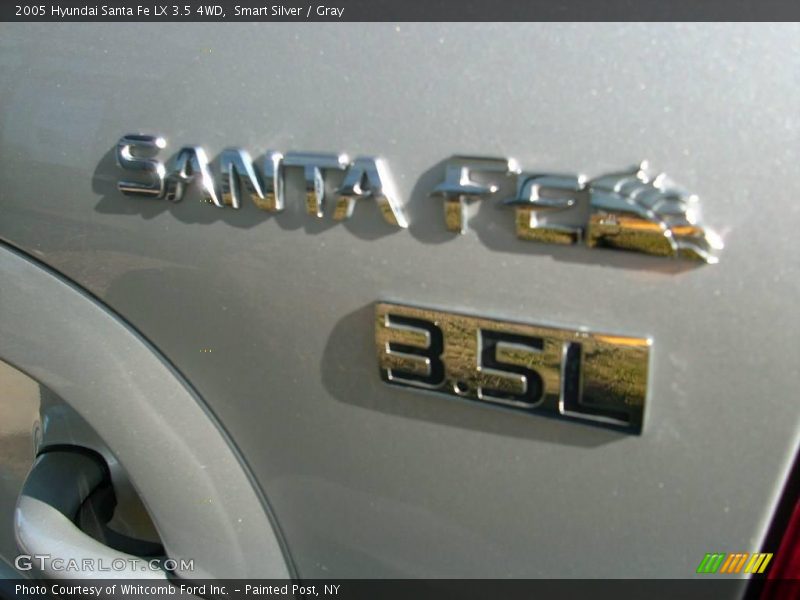 Smart Silver / Gray 2005 Hyundai Santa Fe LX 3.5 4WD