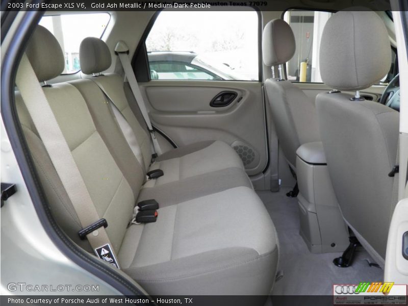 Gold Ash Metallic / Medium Dark Pebble 2003 Ford Escape XLS V6