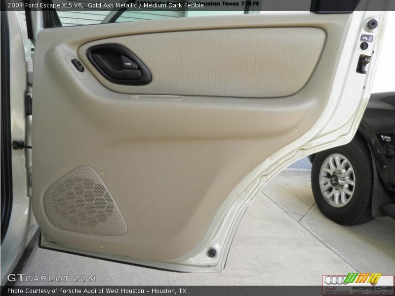 Gold Ash Metallic / Medium Dark Pebble 2003 Ford Escape XLS V6