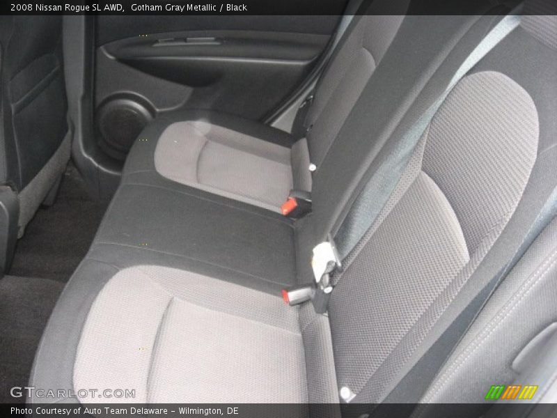 Gotham Gray Metallic / Black 2008 Nissan Rogue SL AWD