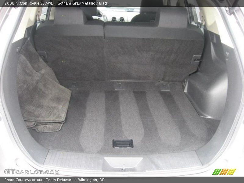 Gotham Gray Metallic / Black 2008 Nissan Rogue SL AWD