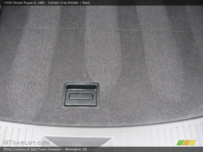 Gotham Gray Metallic / Black 2008 Nissan Rogue SL AWD