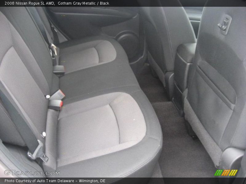 Gotham Gray Metallic / Black 2008 Nissan Rogue SL AWD