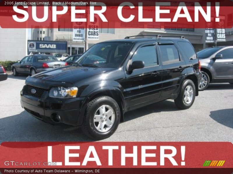 Black / Medium/Dark Flint 2006 Ford Escape Limited
