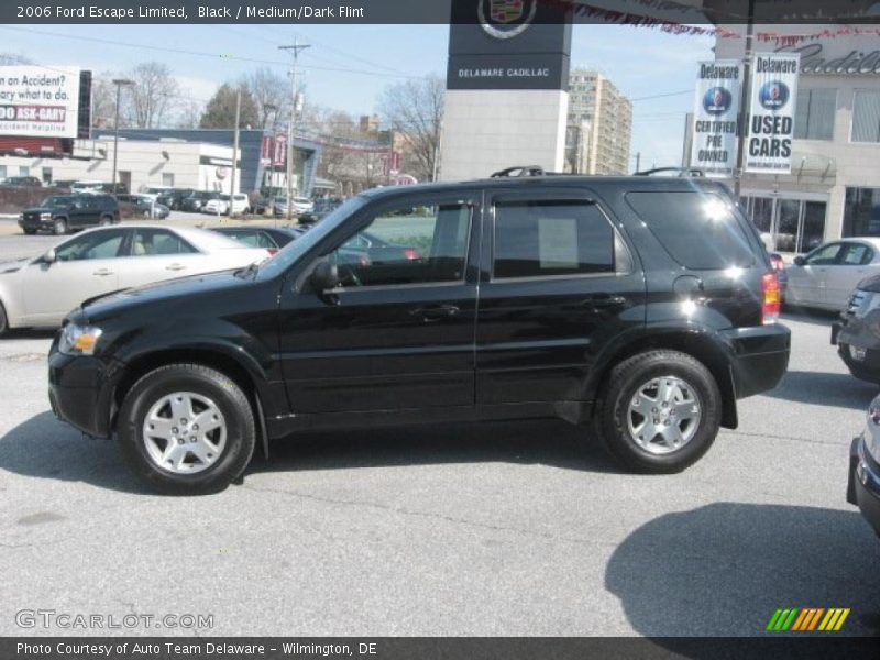 Black / Medium/Dark Flint 2006 Ford Escape Limited