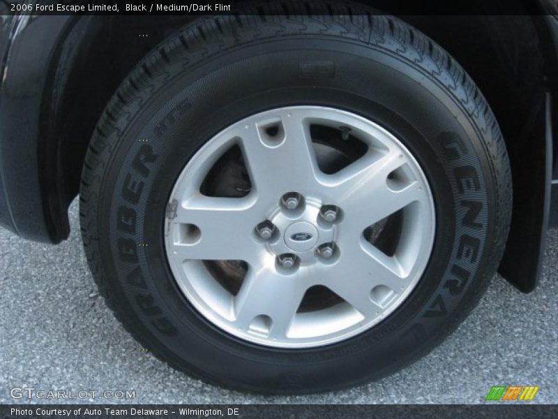 Black / Medium/Dark Flint 2006 Ford Escape Limited