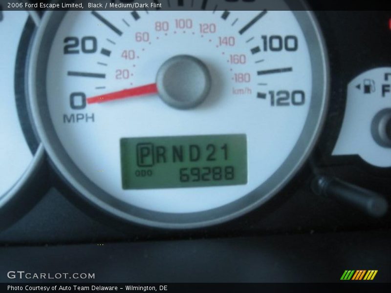 Black / Medium/Dark Flint 2006 Ford Escape Limited