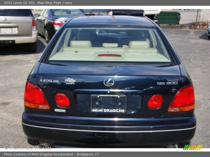 Blue Onyx Pearl / Ivory 2001 Lexus GS 300
