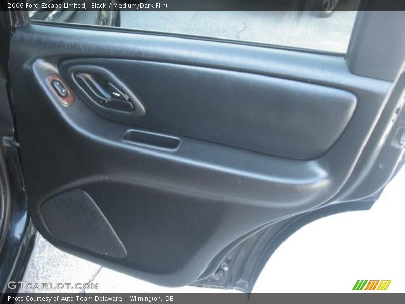 Black / Medium/Dark Flint 2006 Ford Escape Limited