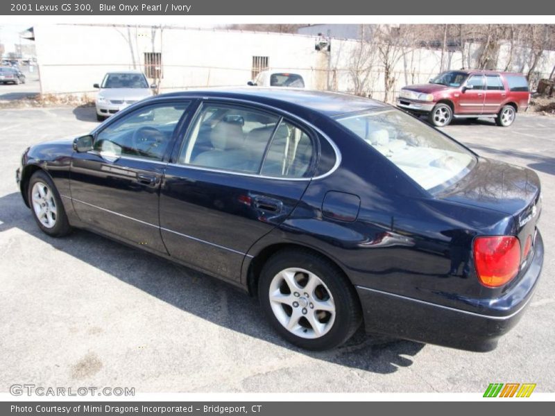 Blue Onyx Pearl / Ivory 2001 Lexus GS 300