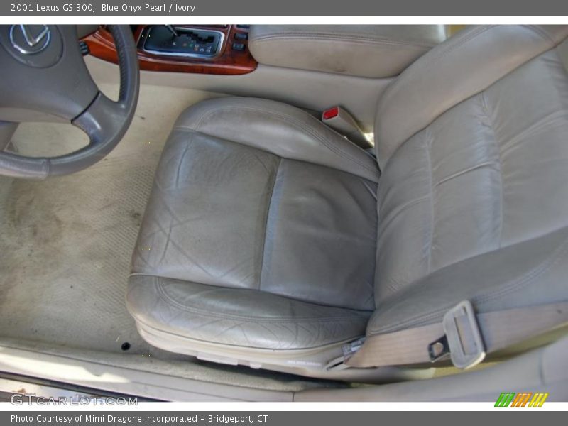 Blue Onyx Pearl / Ivory 2001 Lexus GS 300