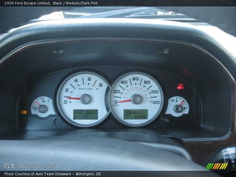 Black / Medium/Dark Flint 2006 Ford Escape Limited