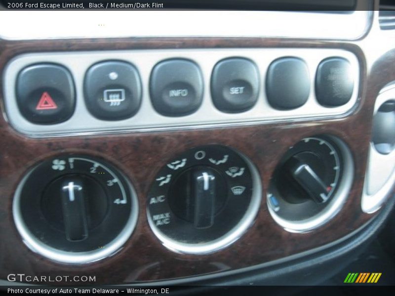 Black / Medium/Dark Flint 2006 Ford Escape Limited