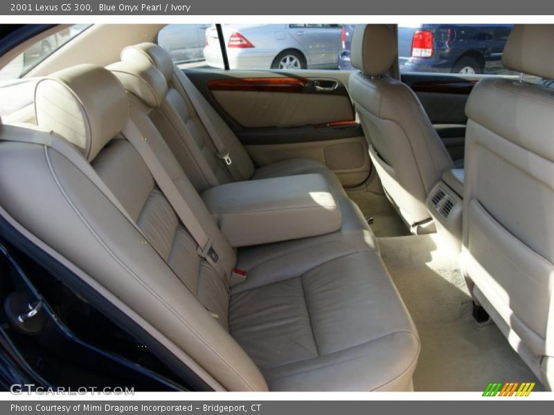 Blue Onyx Pearl / Ivory 2001 Lexus GS 300