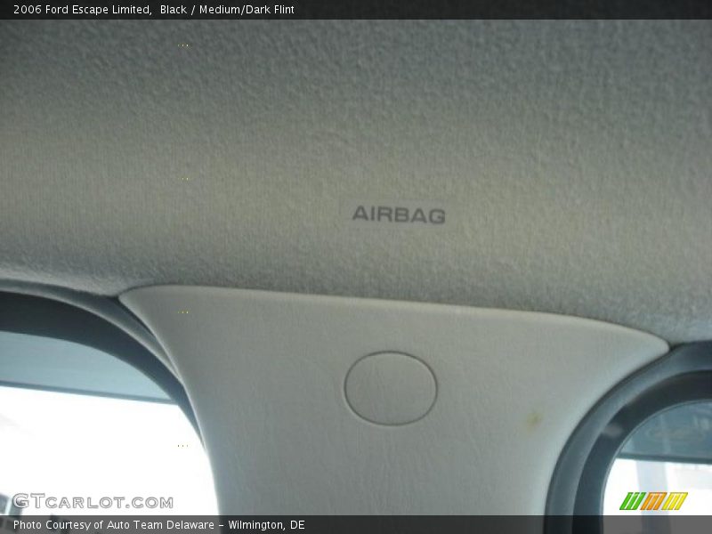 Black / Medium/Dark Flint 2006 Ford Escape Limited