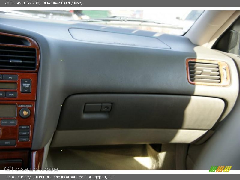 Blue Onyx Pearl / Ivory 2001 Lexus GS 300