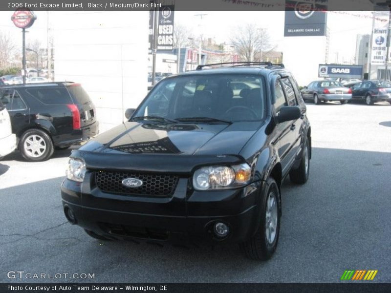 Black / Medium/Dark Flint 2006 Ford Escape Limited
