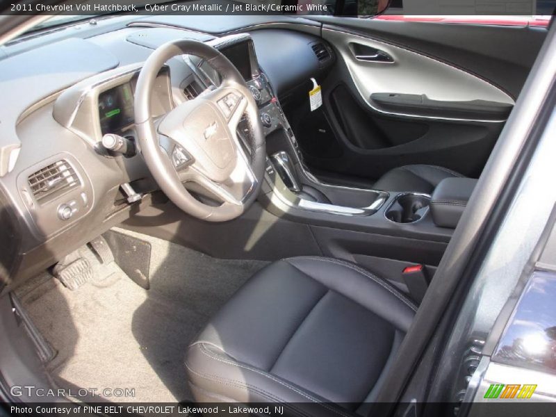  2011 Volt Hatchback Jet Black/Ceramic White Interior