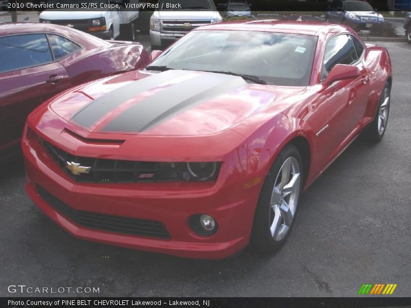 Victory Red / Black 2010 Chevrolet Camaro SS/RS Coupe