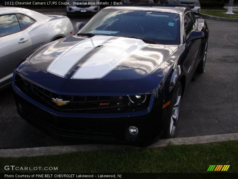 Imperial Blue Metallic / Black 2011 Chevrolet Camaro LT/RS Coupe