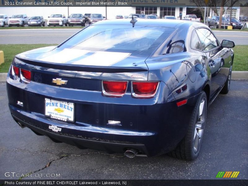 Imperial Blue Metallic / Black 2011 Chevrolet Camaro LT/RS Coupe