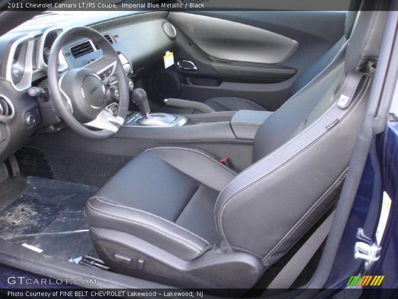 Imperial Blue Metallic / Black 2011 Chevrolet Camaro LT/RS Coupe