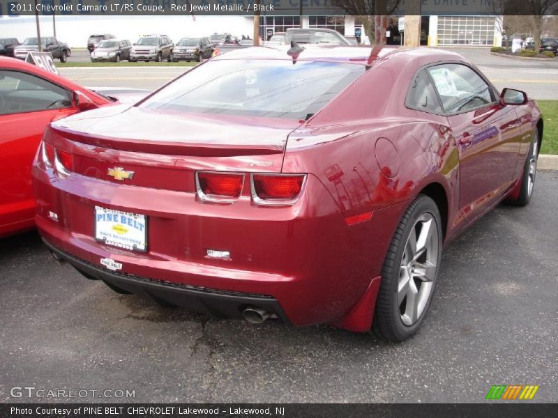 Red Jewel Metallic / Black 2011 Chevrolet Camaro LT/RS Coupe