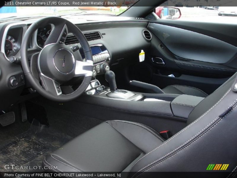 Red Jewel Metallic / Black 2011 Chevrolet Camaro LT/RS Coupe
