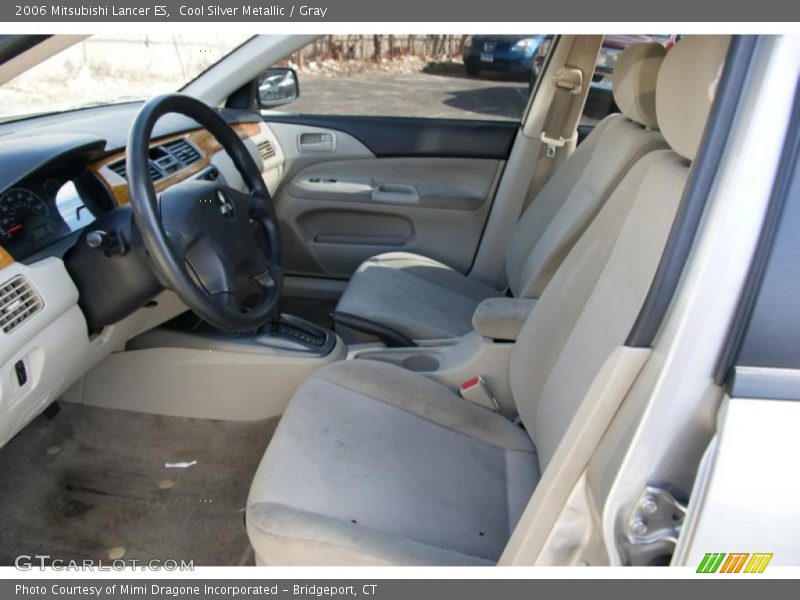 Cool Silver Metallic / Gray 2006 Mitsubishi Lancer ES