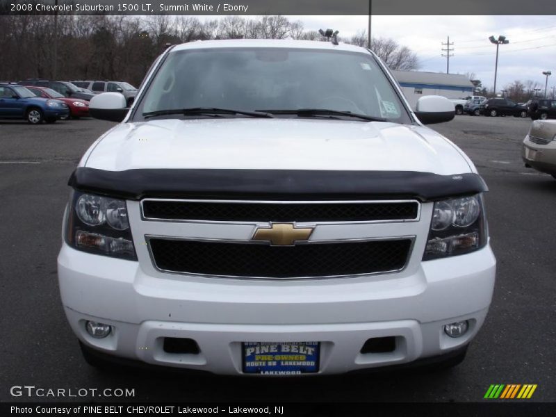 Summit White / Ebony 2008 Chevrolet Suburban 1500 LT