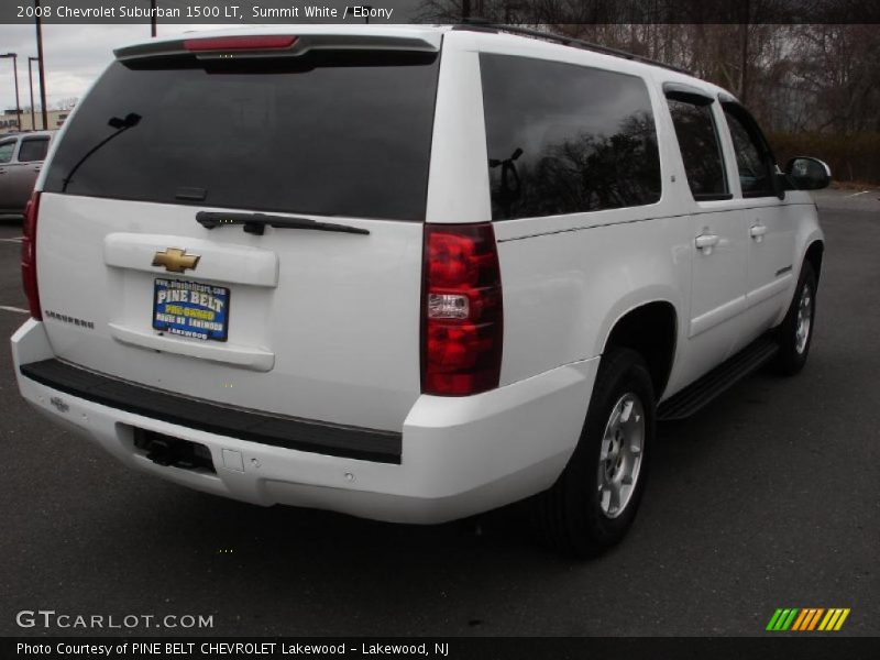Summit White / Ebony 2008 Chevrolet Suburban 1500 LT