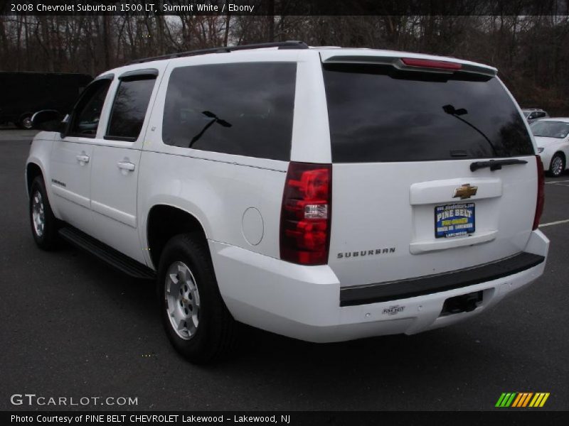Summit White / Ebony 2008 Chevrolet Suburban 1500 LT