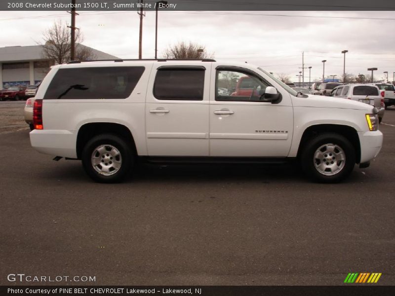 Summit White / Ebony 2008 Chevrolet Suburban 1500 LT