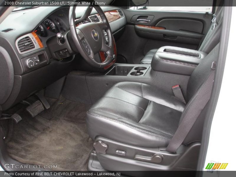  2008 Suburban 1500 LT Ebony Interior