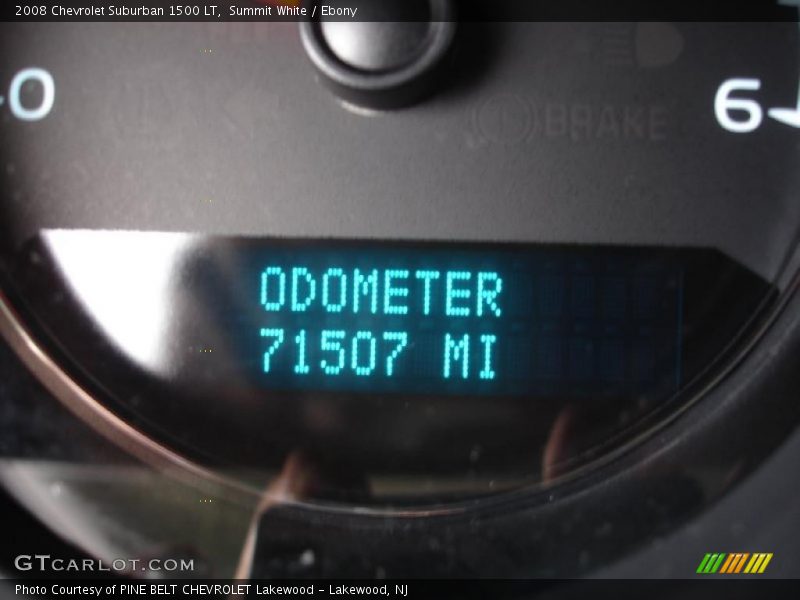 Summit White / Ebony 2008 Chevrolet Suburban 1500 LT