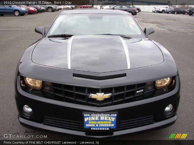 Black / Gray 2010 Chevrolet Camaro SS Coupe