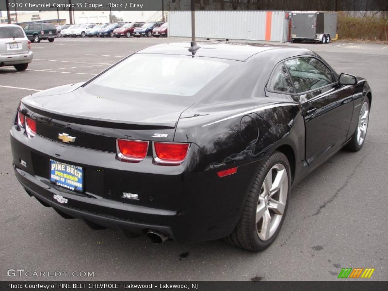Black / Gray 2010 Chevrolet Camaro SS Coupe