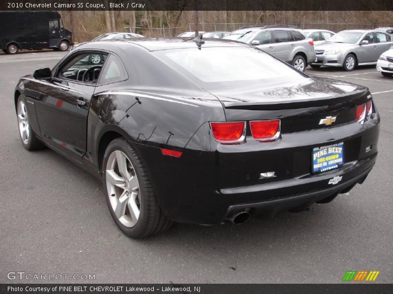 Black / Gray 2010 Chevrolet Camaro SS Coupe