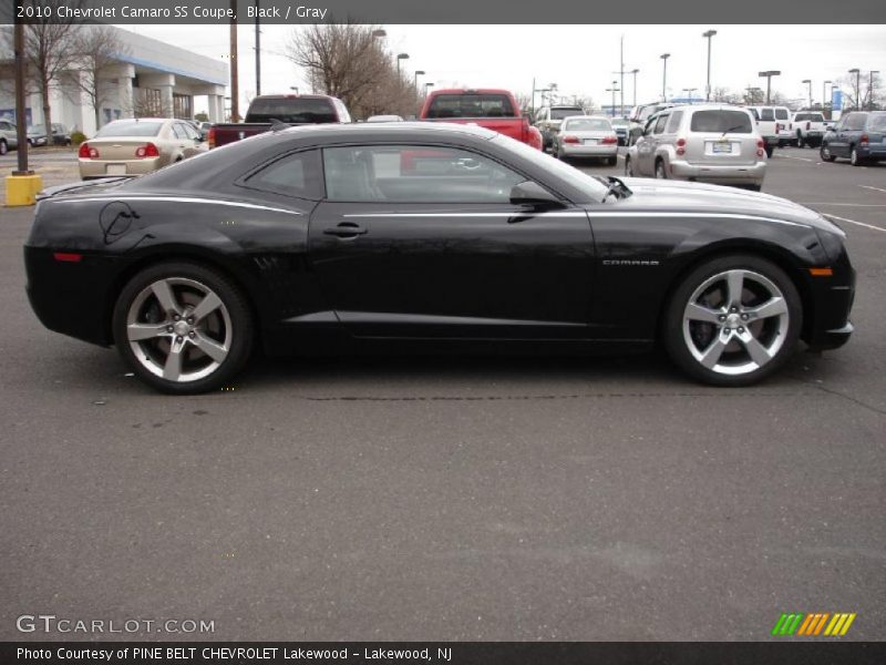 Black / Gray 2010 Chevrolet Camaro SS Coupe
