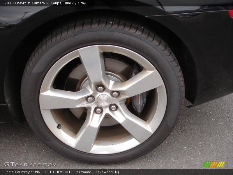 Black / Gray 2010 Chevrolet Camaro SS Coupe