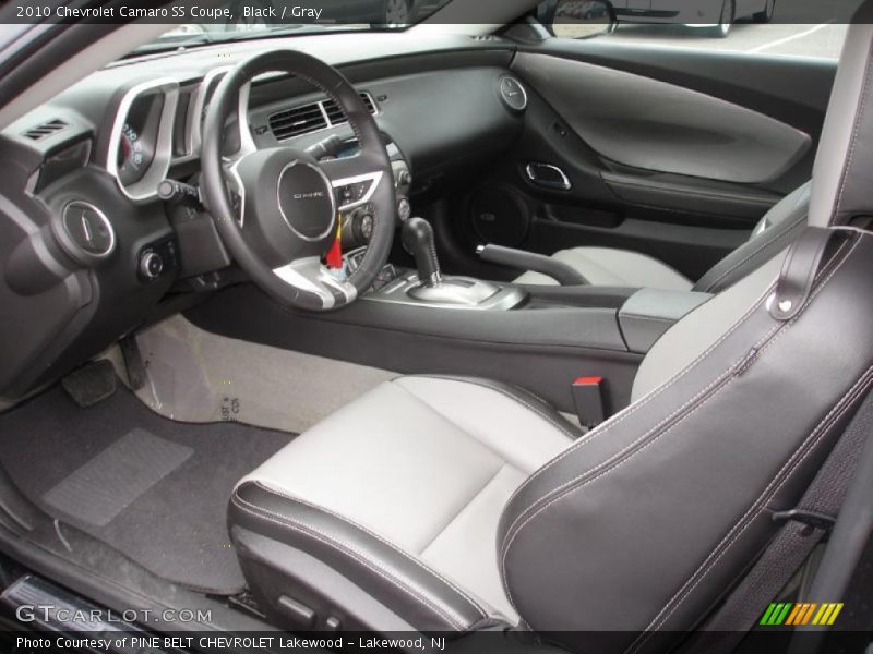 Black / Gray 2010 Chevrolet Camaro SS Coupe