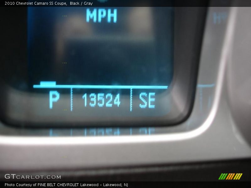 Black / Gray 2010 Chevrolet Camaro SS Coupe