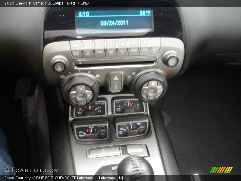 Black / Gray 2010 Chevrolet Camaro SS Coupe